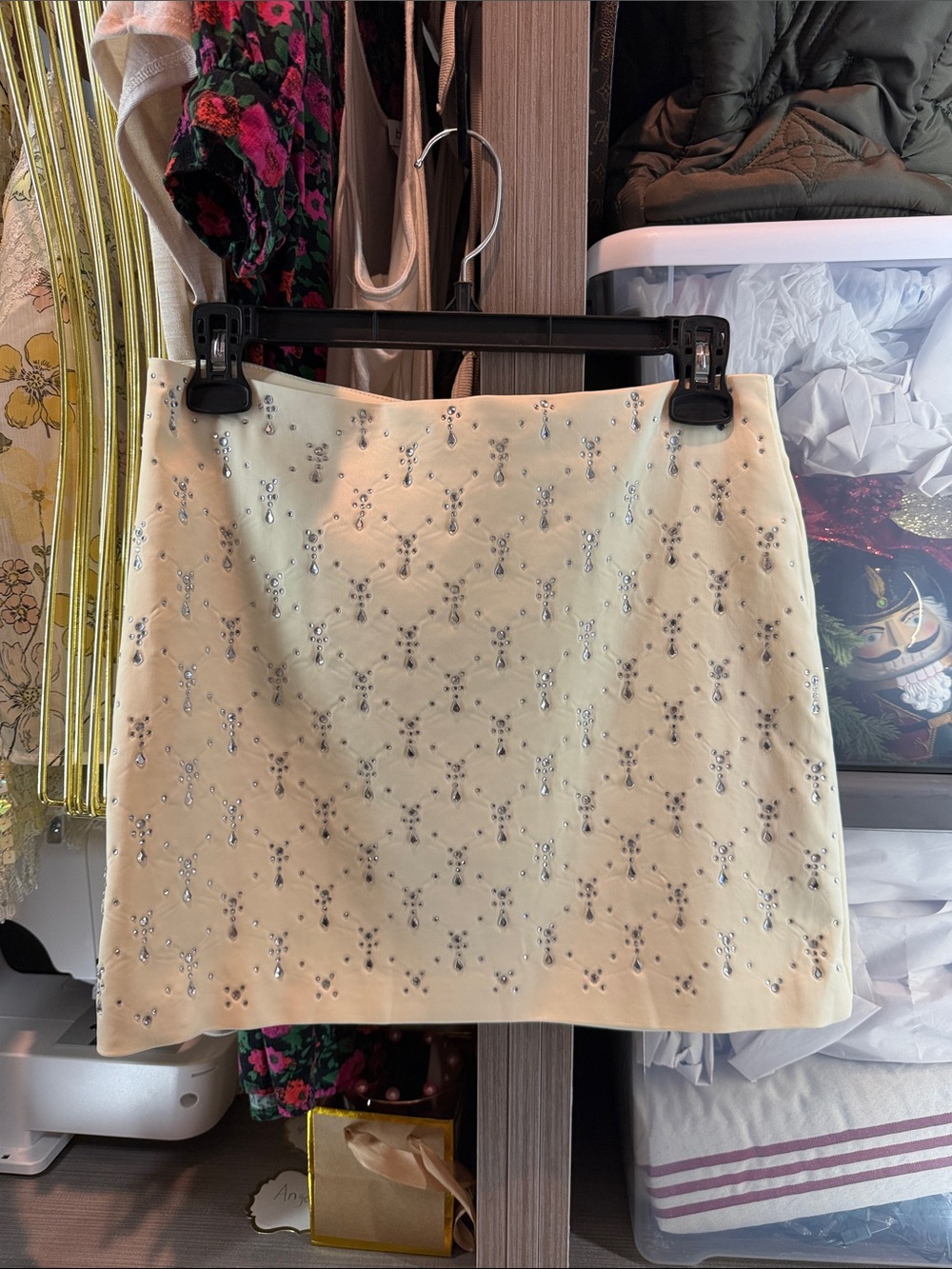 Sparkly mini skirt size XS